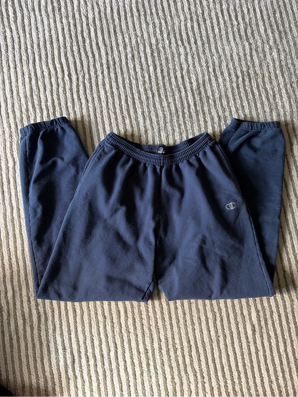 Champion Navy Jogger Sweatpants